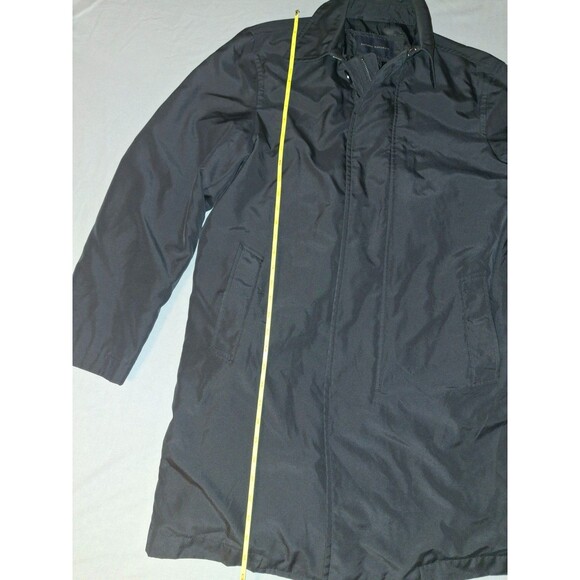 Banana Republic Women’s Waterproof Trench Jacket Black Polyester Nylon Sz Small - Picture 4 of 6